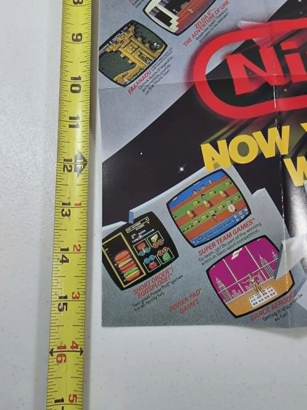 Nintendo poster inserts